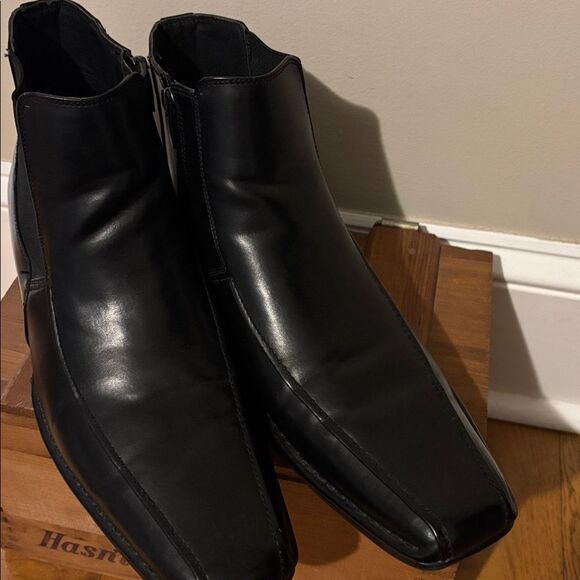 Unlisted Kenneth Cole Production Round Robin Gore Dress Boots size 11.5 main image 4
